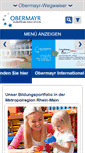 Mobile Screenshot of obermayr-education.com